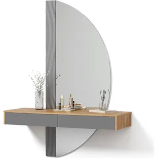 livinity Schminktisch Ascona, 120 cm mit 2 Schubladen