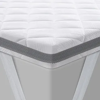 BedStory Topper 100x200cm H5/H6 aus 7,5cm Höhe stüzender Kaltschaumkern