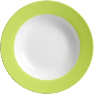 Geschirr Ritzenhoff & Breker Doppio grün Suppenteller tief 22 cm
