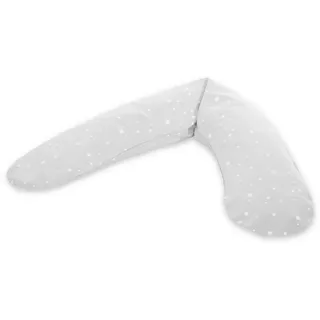 Theraline Stillkissen , Hellgrau , Textil , ca. 30 l , Füllung: Mikroperlen, Polystyrol , 170 cm , Oeko-Tex® Standard 100 , Bezug abnehmbar, Bezug waschbar, schadstoffgeprüft , Füttern, Stillen, Stillkissen