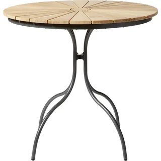 Cinas Gartentisch Ø 80 x 73 cm grau