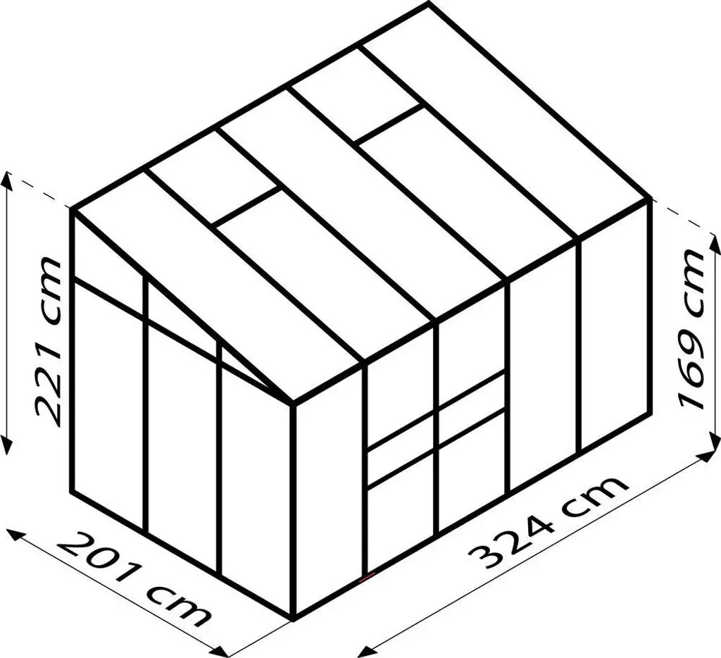 Bild von Ida 6500 Alu grün HKP 4 mm 6,5 m2