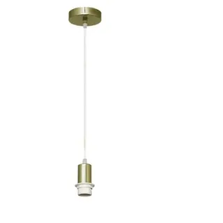 Pendelleuchte für Lampenschirme mit E27-Fassung. Elegantes Design aus Leder, Maße 10 x 10 cm. Ideal, um jedem Raum einen modernen und raffinierten Touch zu verleihen.