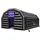 Aufblasbares Partyzelt 8 x 6 x 4 m Schwarz