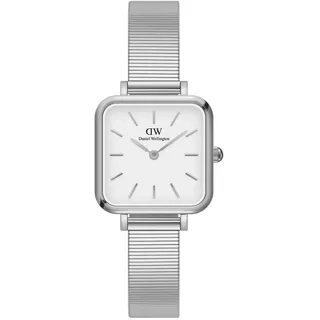 Nur Zeit   Klassisch Daniel Wellington Silber   Kollektion Quadro - frau - Silber
