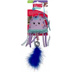 KONG Teaser Jellyfish Mix 81X10X3Cm (Federspielzeug), Katzenspielzeug