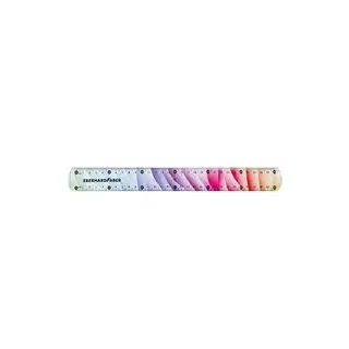 EBERHARD FABER Lineal Rainbow 30,0 cm, Regenbogen