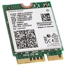 Bild von Compatible Dual-Band Wireless-AC 9461, WLAN + Bluetooth 5.0 Adapter - M.2/E-Key, CNVi