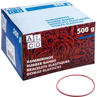 Alco Gummiringe Ø 100 mm 500 g rot