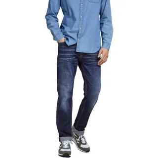 JACK & JONES Regular-fit-Jeans »JJICLARK JJORIGINAL JJ 678 NOOS« Jack & Jones denim-blue