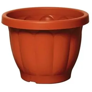 Bronzo Garden Line Doric Vase Ø 35 cm Lila, Einheitsgröße