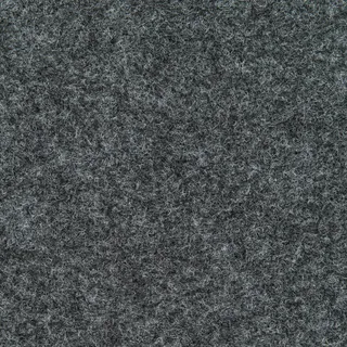 Tapiso Rasenteppich PEMBA Dunkelgrau Höhe: 4mm Balkon Terrasse 200 x 740 - Schwarz