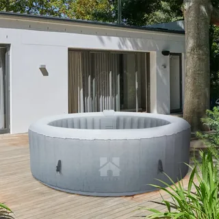 Home Deluxe Whirlpool Splash Ø 208 cm x 65 cm Grau