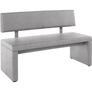 OTTO home Polsterbank Charissa Grau 140 x 90 x 53 cm