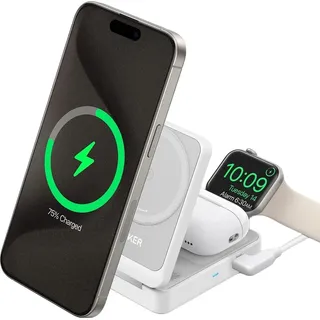 Anker MagGo Wireless Charger (15W, weiß)