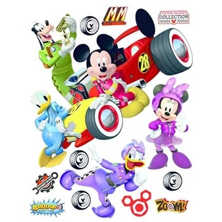 AG Design - Disney Mickey Mouse – Wandsticker – Wandtattoo – Wandaufkleber – Selbstklebend – Bunt - 65 x 85 cm - DK 2309