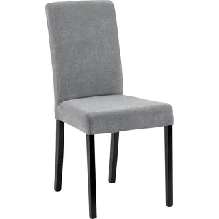 massivline & more 4-Fußstuhl Martina 100 Polyester grau 2er Set