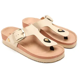 Gioseppo Weare Sandalen mit Schnalle, elfenbein, 37 EU