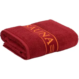 Möve Sauna Saunatuch 80 x 200 cm ruby