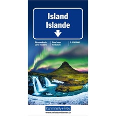 Island Strassenkarte