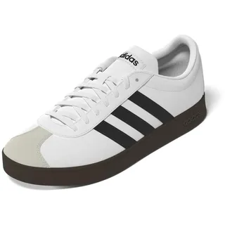 adidas Damen VL Court Base Shoes, FTWR White/core Black/Grey one, 42 EU