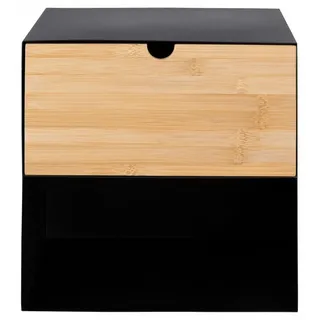 Actona Wandregal Joliet Stahl Grün Bambus