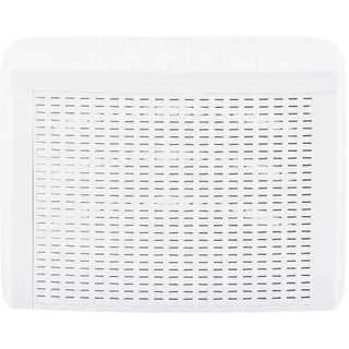 vidaXL Beistelltisch Weiß 54×54×36,5 cm Kunststoff - Weiß