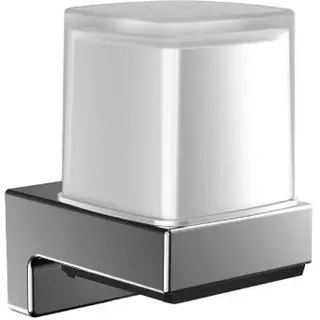 emco cue Sensor-Seifenspender, satiniert, chrom, aufladbarer Akku, 322100101