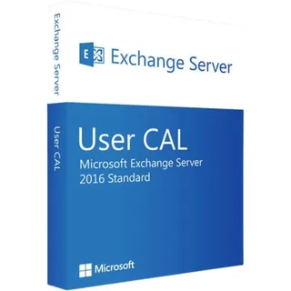 Microsoft Exchange Server 2016 Standard CALS  ; 1 User CAL
