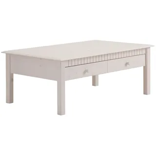 OTTO home Couchtisch Lisa Weiß Kiefer 110 x 42 x 70 cm