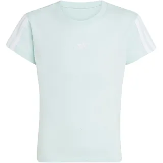 adidas Mädchen Essentials Shirt, Halo Mint/White, 9-10 Years