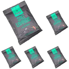 Ga-Jol Salzlakritz Chili & Pfeffer, 5er Pack (1 x 140 g)