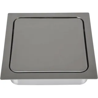 LAMP LAMP® Einwurfklappe gedämpft, eckig 170 x 170 mm Edelstahl