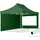 Faltpavillon 3 x 4,5 m inkl. 2 Seitenteile Dunkelgrün