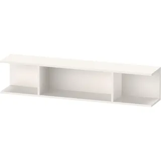 Duravit Ketho.2 Wandregal, 150x800x170mm, 3 offene Fächer, K21208022220000, Farbe: Weiß Hochglanz Dekor