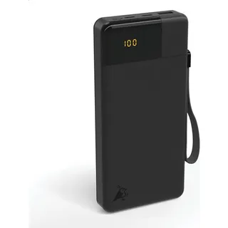 aqiila Powerbird B20+, 65 W, 20.000mAh, 1x USB-A, 2x USB-C, schwarz
