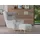 Ohrensessel Telford Strukturstoff 77 x 106 x 92 cm Grau