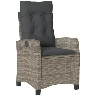 vidaXL Gartensessel 66 x 66 x 93 cm grau