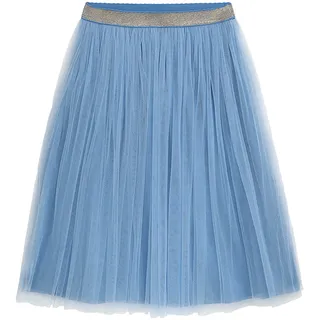 Plisseerock DANAMADE "DANAMADE Skirts Skirt for MOM DTANJA", Damen, Gr. XS/34, blau, Obermaterial: 100% Polyester; Futter 100% Polyester, Röcke Plisseerock
