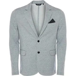 Hochwertiges Sweatsakko CARISMA Grau S - Grau