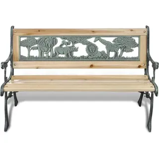 vidaXL Kinder-Gartenbank 84 cm Holz - Braun