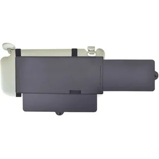 TFY Sonnenblenden Verlängerung für das Autovisier TFY Antiblendung Sonnenblenden Verlängerung Fenster Sonnenblende und UV Strahlen (Schwarz)