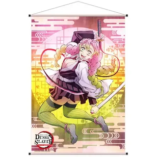 Sakami Merchandise Demon Slayer Wandteppiche Mitsuri Posters 60x90 Cm - Multicolor