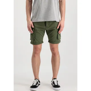 Alpha Industries Crew Kurze Hose Dark Olive 32