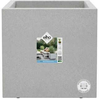 elho Vivo Next 40 cm x 40 cm x 40 cm Living Beton mit Rollen