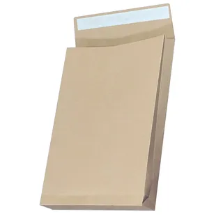 OFFICE PRODUCTS RBD-Briefumschläge mit Silikonband, OFFICE PRODUCTS HK B4 250x353mm 130gsm 25St Braun / / Typ-Mit Silikonband, RBD/Art-HK/Farbe-Braun/Format-B4 / Flächengewicht (g/m2)-130