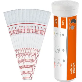 self-diagnostics Drogentest Kokain Teststreifen 25 St.