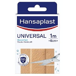 Hansaplast Universal Pflaster 1m x 6cm (wasserfest) um 1,60 € statt 5,95 €