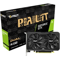 Palit VGA GTX1630 4GB Dual, Black