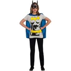 Rubie's Official Batman-T-Shirt-Set für Damen, Kostüm für Erwachsene, Größe L